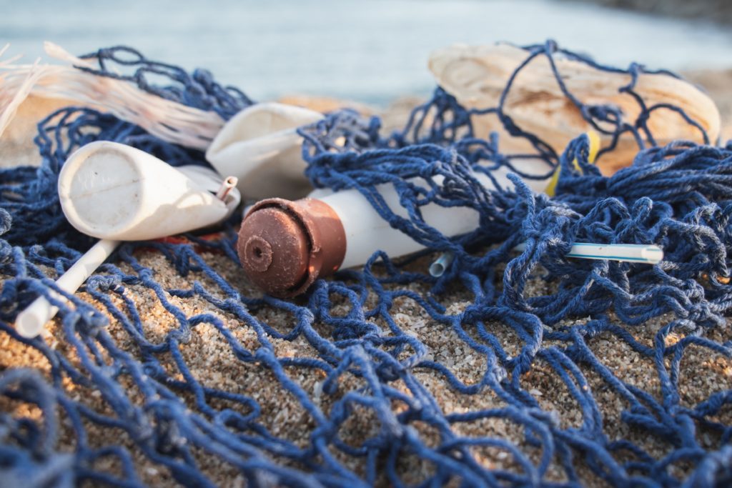 Plastic pollution continues to plaque our beaches and waterways posing a threat to marine life. Photo courtesy of Angela Compagnone.