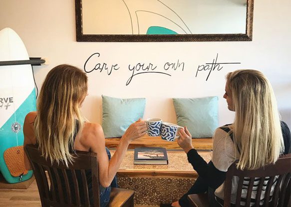 Carve Surf and Coffee adopted Loggerhead Marinelife Center's Blue Table Restaurant Program in the early phases of the program.